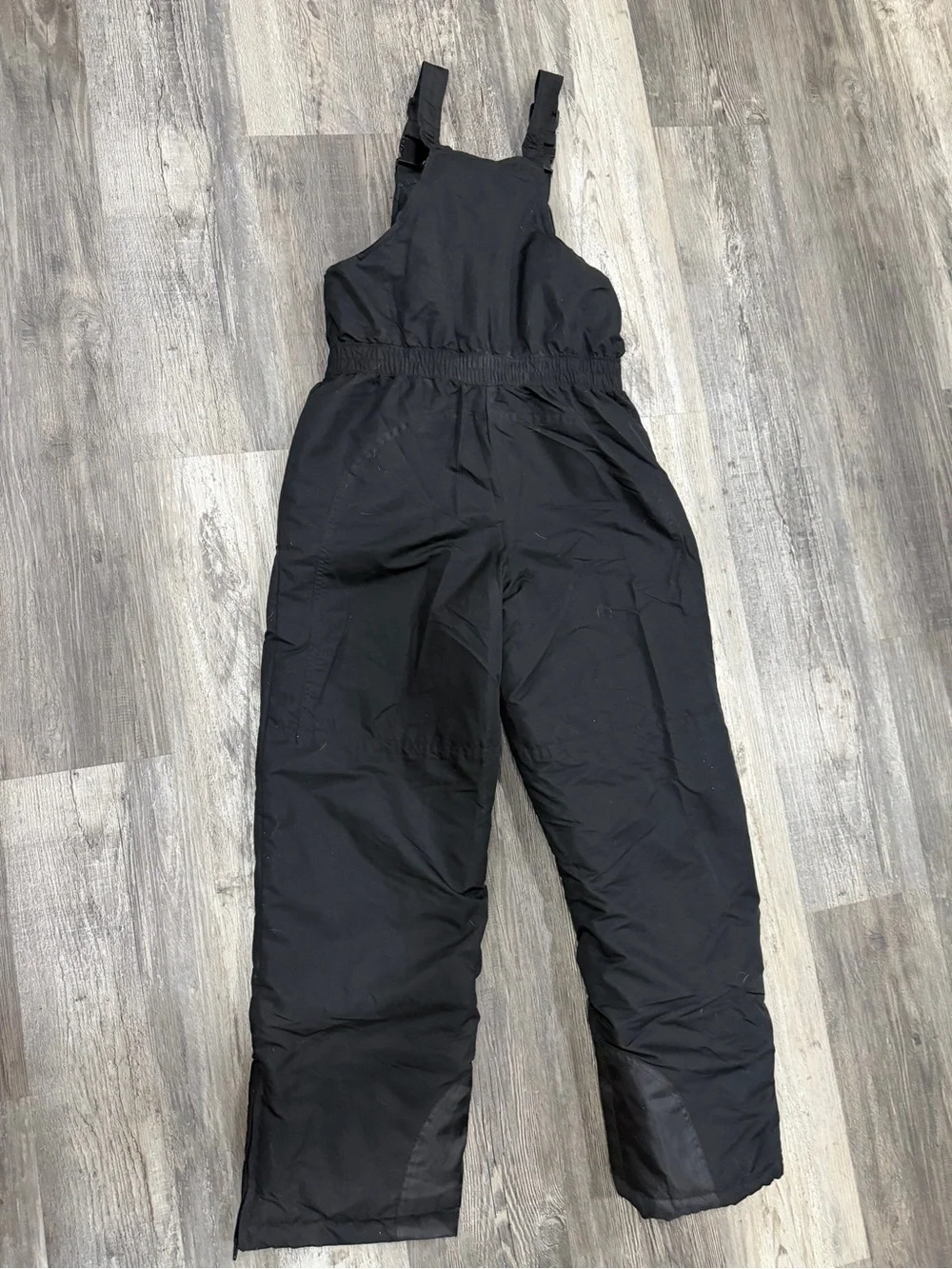 Youth size- Black Insulated Snow Bib Pants 2XL (18)